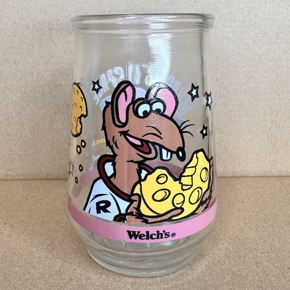 Other - Vintage Welch's Disney Cartoon Promo Jelly/Juice Glass Cup Muppets In Space